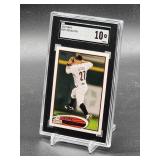 2012 Topps Jose Altuve Baseball Card #187 SGC 10