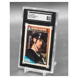 1991-92 Wayn Gretzky Hockey Card #224 SGC 8