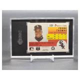 1991 O-Pee-Chee Premier Frank Thomas Baseball Card #121 SGC 8.5