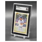 1990 Bowman Ken Griffey Jr 2nd Year Baseball Card #481 SGC 8