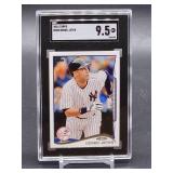 2014 Topps Derek Jeter Baseball Card #200 SGC 9.5