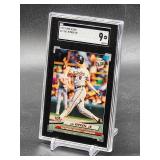 1992 Fleer Ultra Cal Ripken Jr Baseball Card #11 SGC 9