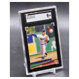 1993 Fleer Ultra Nolan Ryan Baseball Card #636 SGC 9