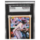 1983 Donruss Pete Rose Baseball Card #42 SGC Authentic