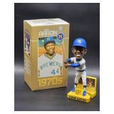 Atlanta Braves/Milwaukee Brewers HOF Great Hank Aaron Bobble Head