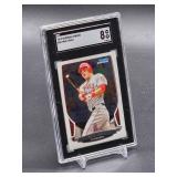 2013 Bowman Chrome Mike Trout Baseball Card #50 SGC 8