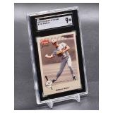 2002 Fleer Cal Ripken Jr Greats of the Game Baseball Card #1 SGC 9