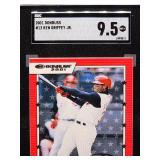 2001 Donruss Ken Griffey Jr Baseball Card #13 SGC 9.5
