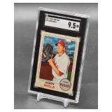 2017 Topps Heritage Aaron Nola Baseball Card #93 SGC 9.5