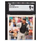 1993 Topps Carlton Fisk baseball Card #230 SGC 9