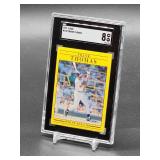 1991 Fleer Frank Thomas Baseball Card #138 SGC 8