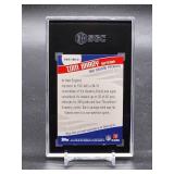 2008 Topps Tom Brady Tribute Football Card #TBT-TB13 SGC 7