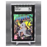 2000 Topps Frank Thomas Baseball Card #P13 SGC 7