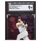 Limited 158/2000 2001 Donruss Class of '01 Jeff Bagwell Baseball Card #20 SGC 9