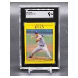 1991 Fleer Nolan Ryan Baseball Card #302 SGC 9