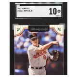 2002 Donruss Cal Ripken Jr Baseball Card #8 SGC 10