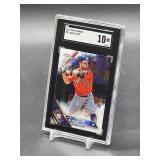 2016 Topps Chrome Jose Altuve Baseball Card #27 SGC 10