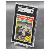 1976 Topps Ty Cobb All-Time All-Star Baseball Card #346 SGC 7