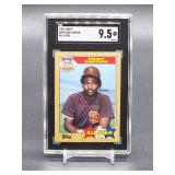 1987 Topps Tony Gwynn All-Star Baseball Card #599 SGC 9.5