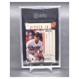 1997 Pinnacle Cal Ripken Jr Artist Proof Baseball Card #91 SGC 8
