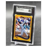 2002 Topps Rickey Henderson Baseball card #165 SGC 8