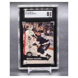 1991-92 Pro Set Wayne Gretzky Hockey Card #101 SGC 8