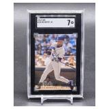 1996 Fleer Ken Griffey Jr Baseball Card #238 SGC 7