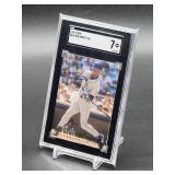 1996 Fleer Ken Griffey Jr Baseball Card #238 SGC 7