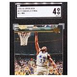 1995-96 Upper Deck Shaquille O'Neal All-NBA Basketball Card #173 SGC 4