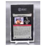 1991 Leaf Frank Thomas Baseball Card #281 SGC 8