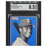 1991 Score Ken Griffey Jr Baseball Card #858 SGC 8.5