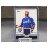 (4) Assorted 2012 All-Star Game Worn Jersey Baseball Cards