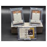 (3) Assorted Limited Print Baseball Jersey Cards