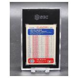 1987 Fleer Limited Pete Rose Baseball Card #36 SGC 9