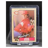 (6) Assorted Vintage Pete Rose Baseball Cards