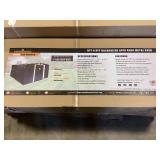 Landhonor 6ft x 8ft Galvanized Apex Roof Metal Shed LHR-MS0608