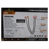 Landhonor 7 ft Double Legs Lifting Chain Sling LHR-G80