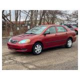 2005 TOYOTA COROLLA CE *Prior Certified Pre-Owned* (NO RESERVE)