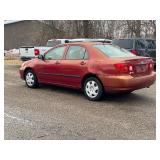 2005 TOYOTA COROLLA CE *Prior Certified Pre-Owned* (NO RESERVE)