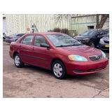 2005 TOYOTA COROLLA CE *Prior Certified Pre-Owned* (NO RESERVE)