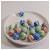 Large lot of Vintage Glass Marbles