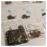 Large lot of antiqued bronze alloy jewelry finings - 18 Pkgs total