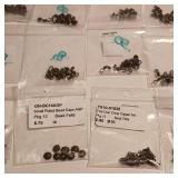 Large lot of antiqued bronze alloy jewelry finings - 18 Pkgs total