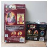 NIB Star Wars Episode #1 - Anakin Skywalker, and Queen Amidala Toy Dolls