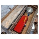 Huge Lot!  Vintage tools of all kinds - includes antique tool box - all for one bid!