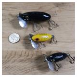 3 PC Jitterbug Lures. 2 small, one large. Akron, Ohio