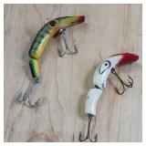 Lot of vintage lures: Beno and Kautzky flex Ike