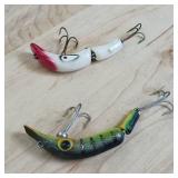 Lot of vintage lures: Beno and Kautzky flex Ike