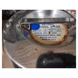 Crusader 5-120 Wet/Dry Slurry Vacuum, designed for heavy-duty industrial cleaning - works.