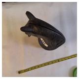 Cast iron horse head hitching post